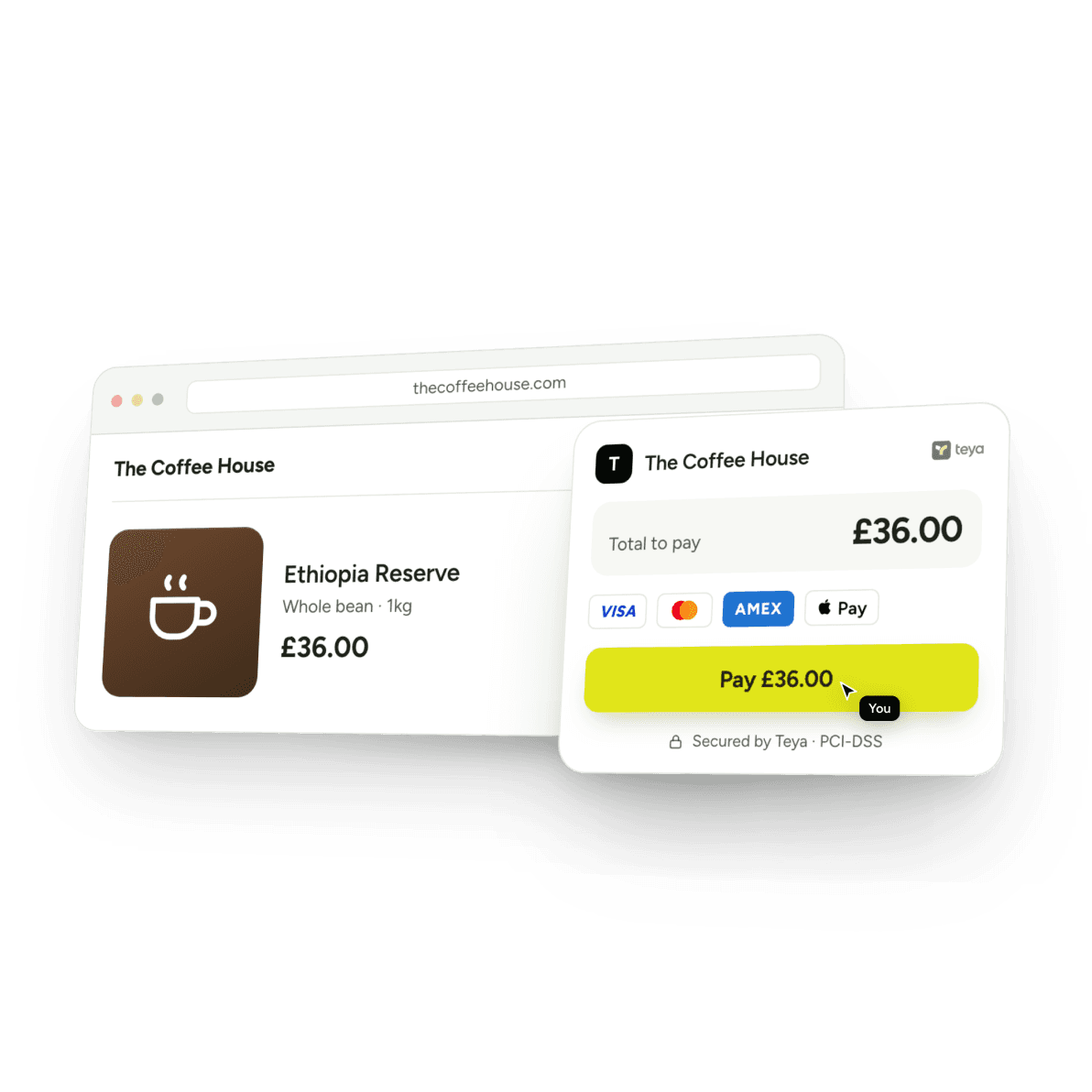 modal ecommerce hero
